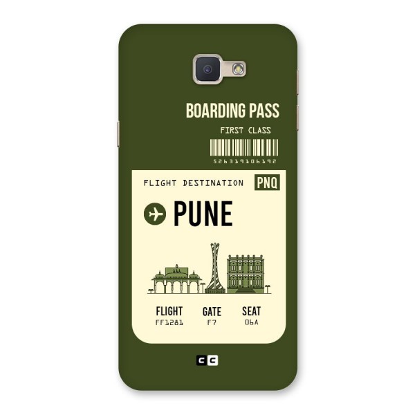 Pune Boarding Pass Back Case for Galaxy J5 Prime