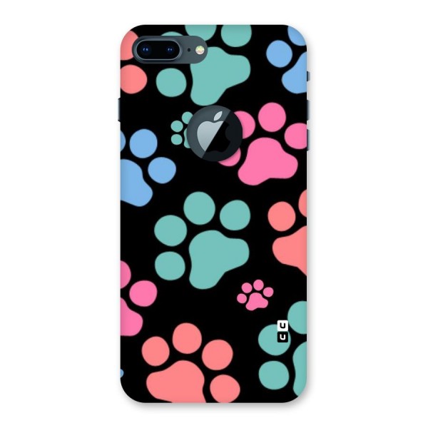 Puppy Paws Back Case for iPhone 7 Plus Logo Cut