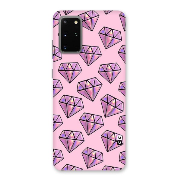 Purple Diamond Designs Back Case for Galaxy S20 Plus