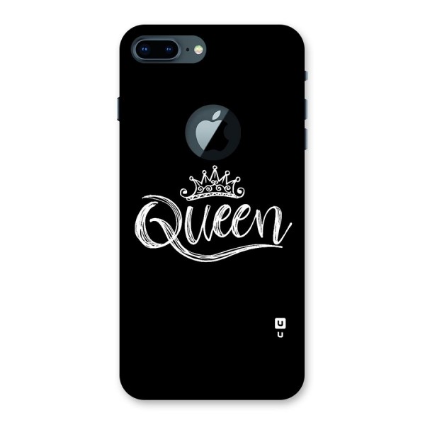 Queen Crown Back Case for iPhone 7 Plus Logo Cut