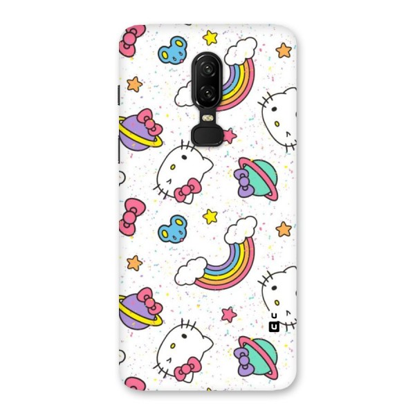 Rainbow Kit Tee Back Case for OnePlus 6