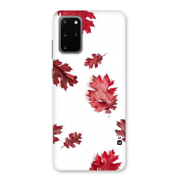 Red Appealing Autumn Leaves Back Case for Galaxy S20 Plus