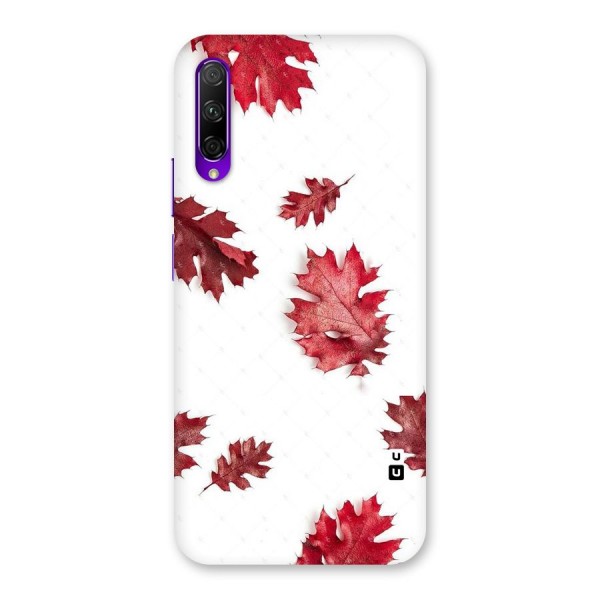 Red Appealing Autumn Leaves Back Case for Honor 9X Pro