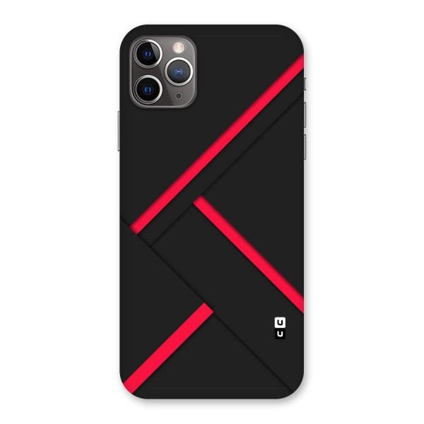 Red Disort Stripes Back Case for iPhone 11 Pro Max