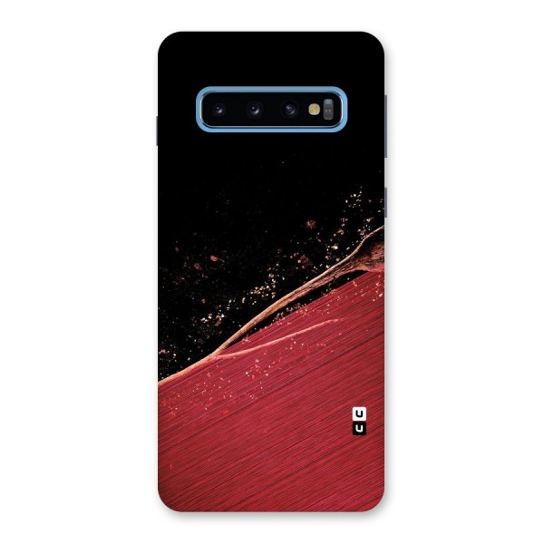 Red Flow Drops Back Case for Galaxy S10