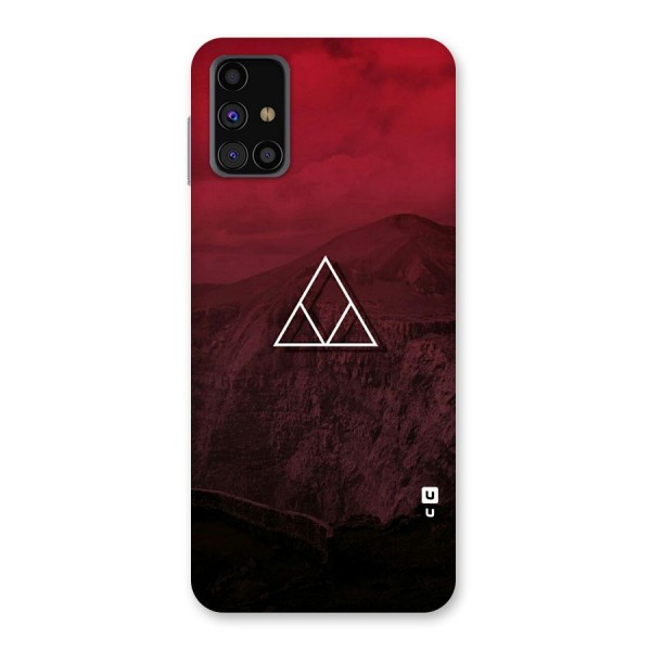 Red Hills Back Case for Galaxy M31s