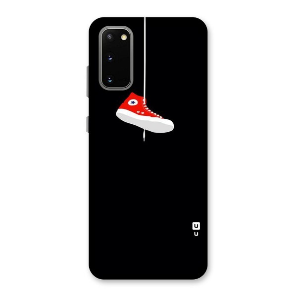 Red Shoe Hanging Back Case for Galaxy S20