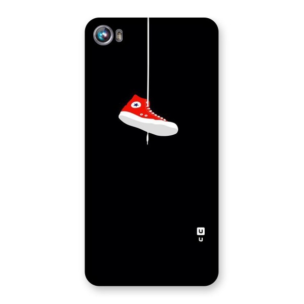 Red Shoe Hanging Back Case for Micromax Canvas Fire 4 A107