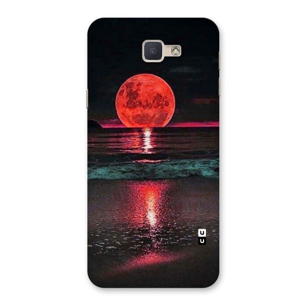 Red Sun Ocean Back Case for Galaxy J5 Prime