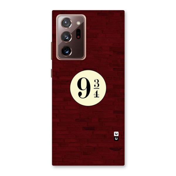 Red Wall Express Back Case for Galaxy Note 20 Ultra