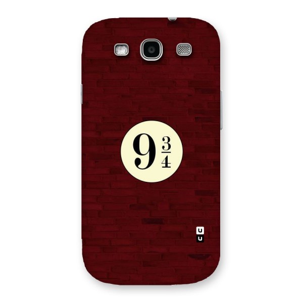 Red Wall Express Back Case for Galaxy S3 Neo