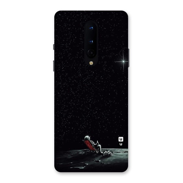 Resting Spaceman Face Back Case for OnePlus 8