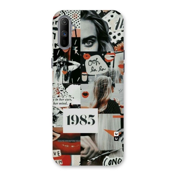 Retro Pattern Back Case for Realme C3