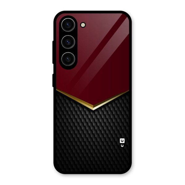 Rich Design Glass Back Case for Galaxy S23