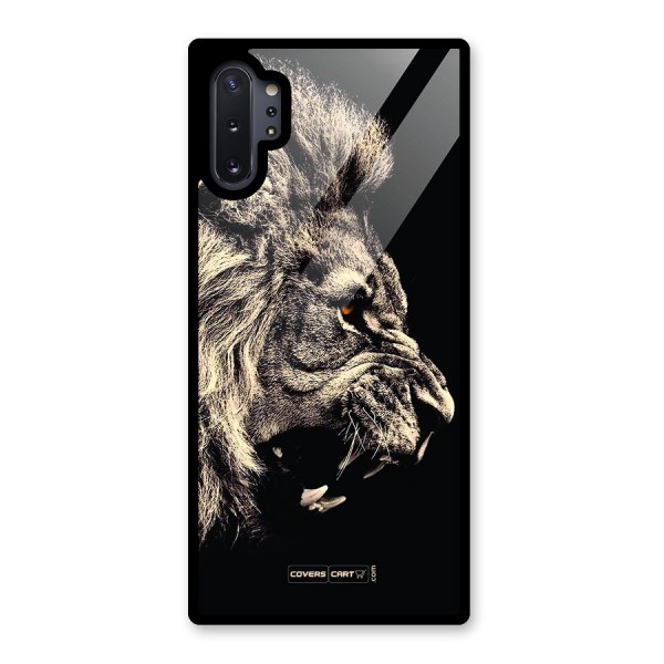Roaring Lion Glass Back Case for Galaxy Note 10 Plus
