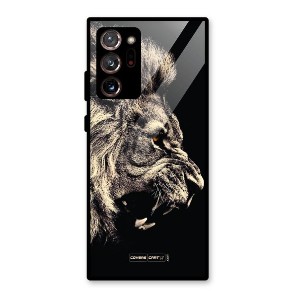 Roaring Lion Glass Back Case for Galaxy Note 20 Ultra