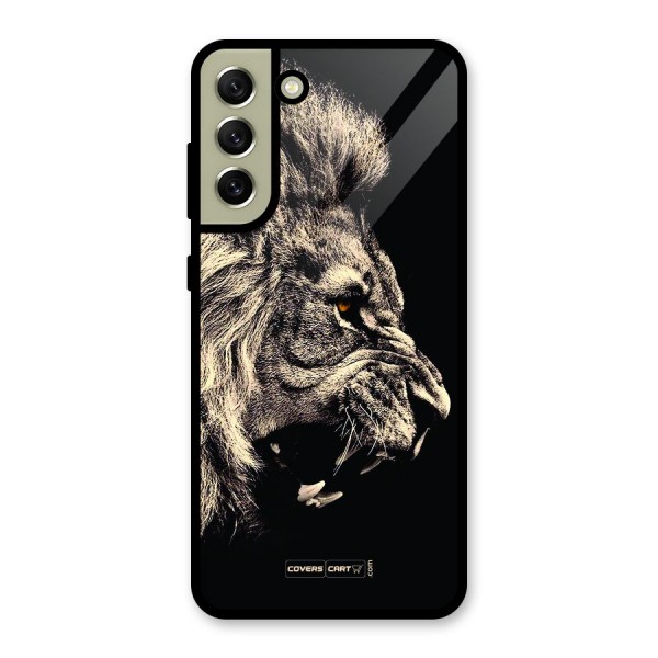 Roaring Lion Glass Back Case for Galaxy S21 FE 5G
