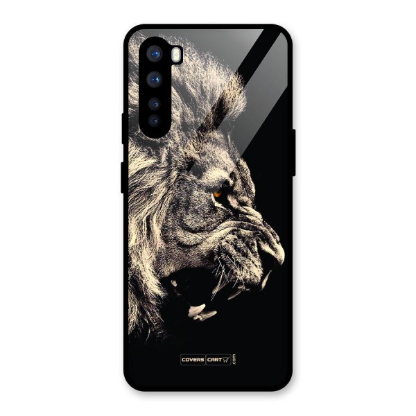 Roaring Lion Glass Back Case for OnePlus Nord