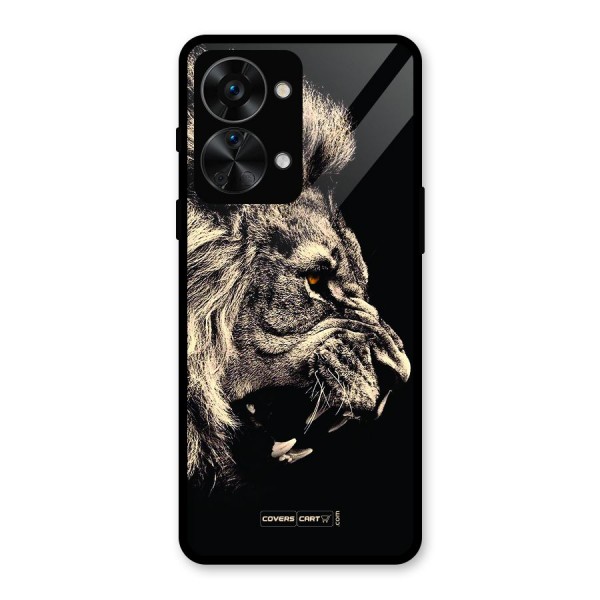 Roaring Lion Glass Back Case for OnePlus Nord 2T