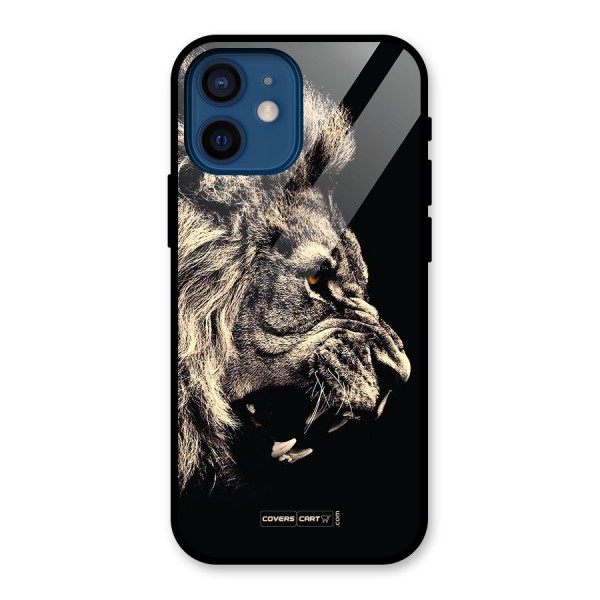 Roaring Lion Glass Back Case for iPhone 12 Mini