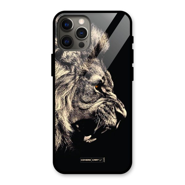 Roaring Lion Glass Back Case for iPhone 12 Pro Max