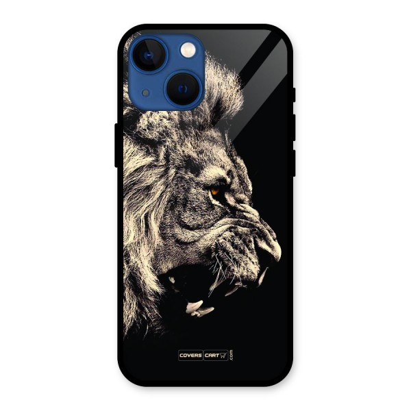 Roaring Lion Glass Back Case for iPhone 13 Mini
