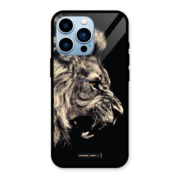 Roaring Lion Glass Back Case for iPhone 13 Pro