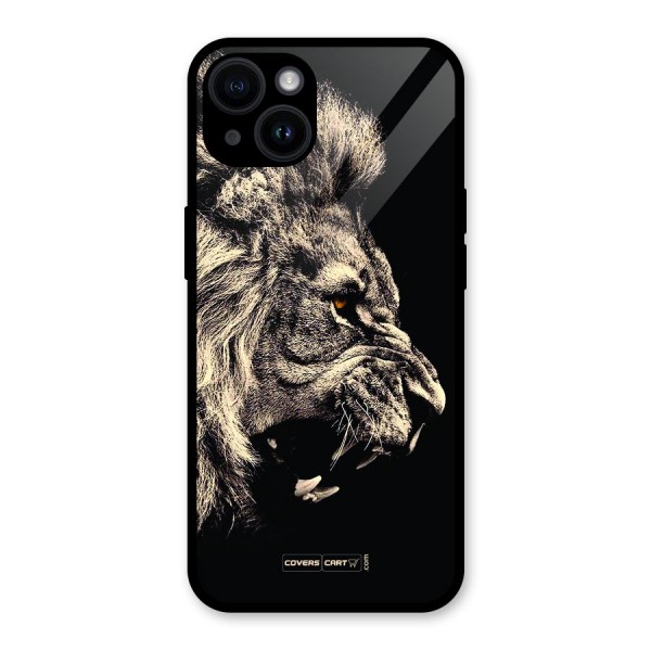 Roaring Lion Glass Back Case for iPhone 14