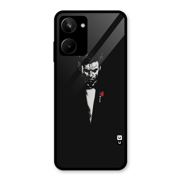 Rose Man Glass Back Case for Realme 10