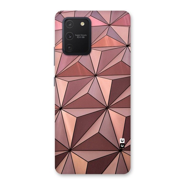 Rosegold Abstract Shapes Back Case for Galaxy S10 Lite