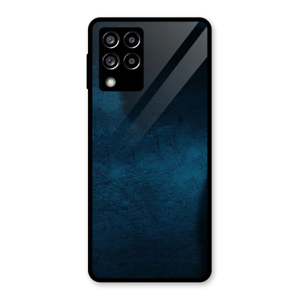 Royal Blue Glass Back Case for Galaxy M53 5G