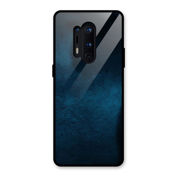 Royal Blue Glass Back Case for OnePlus 8 Pro