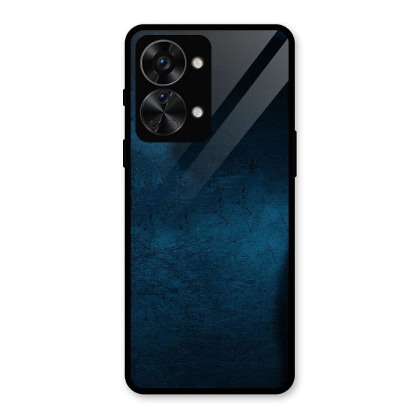 Royal Blue Glass Back Case for OnePlus Nord 2T