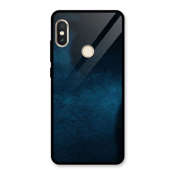 Royal Blue Glass Back Case for Redmi Note 5 Pro