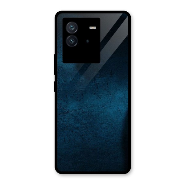 Royal Blue Glass Back Case for Vivo iQOO Neo 6 5G