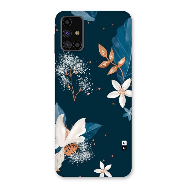 Royal Floral Back Case for Galaxy M31s
