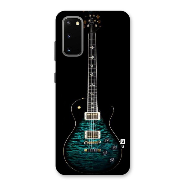 Royal Green Guitar Back Case for Galaxy S20