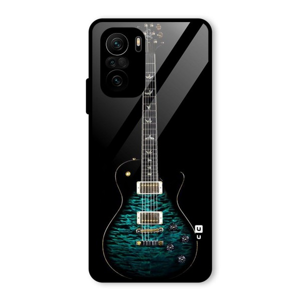 Royal Green Guitar Glass Back Case for Mi 11x