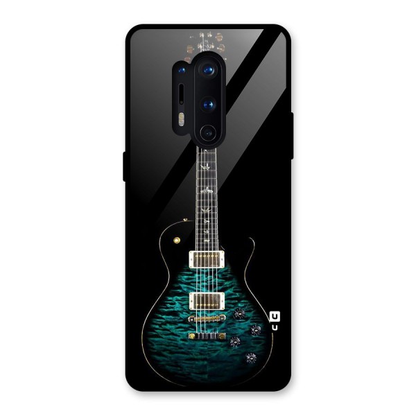 Royal Green Guitar Glass Back Case for OnePlus 8 Pro