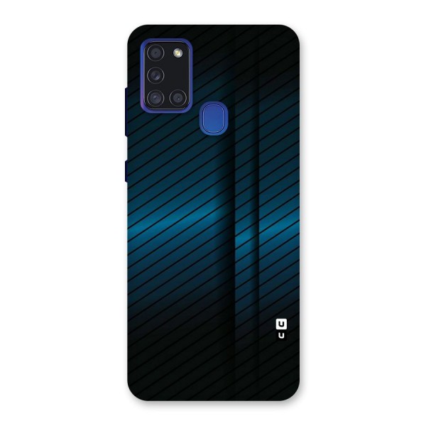 Royal Shade Blue Back Case for Galaxy A21s
