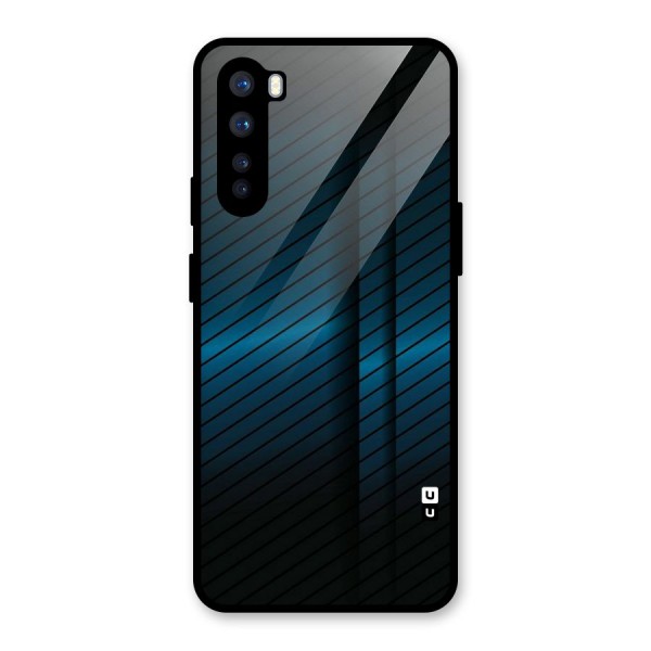 Royal Shade Blue Glass Back Case for OnePlus Nord