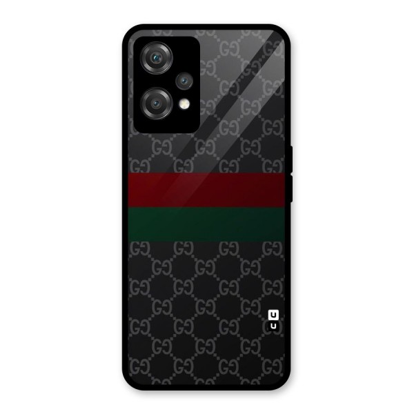 Royal Stripes Design Glass Back Case for OnePlus Nord CE 2 Lite 5G