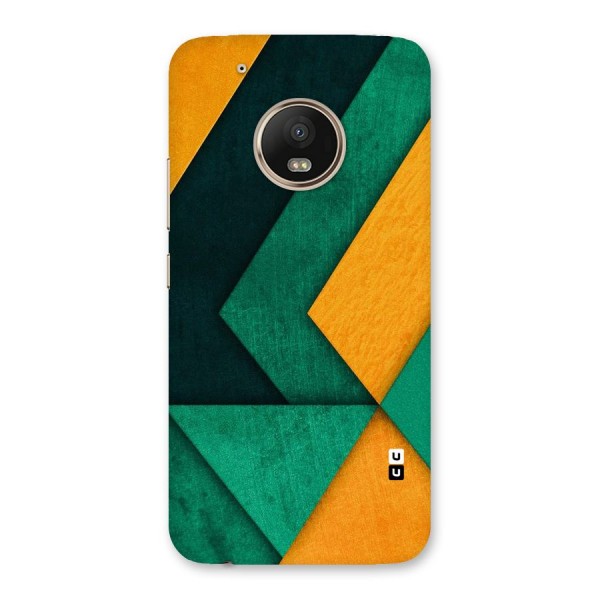 Rugged Abstract Stripes Back Case for Moto G5 Plus