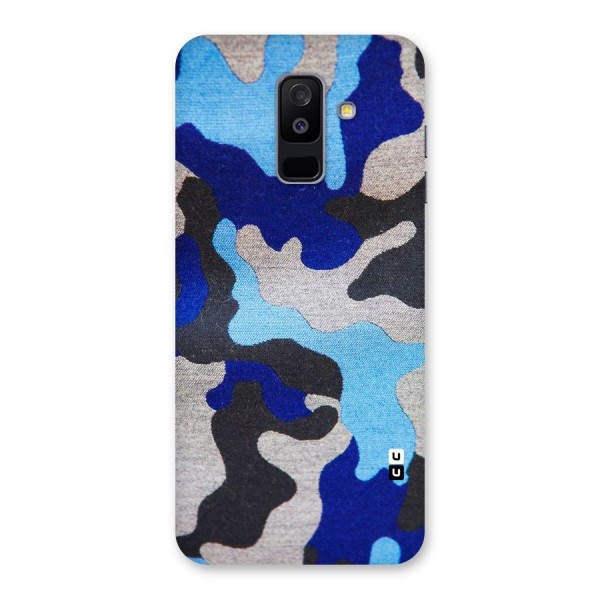 Rugged Camouflage Back Case for Galaxy A6 Plus