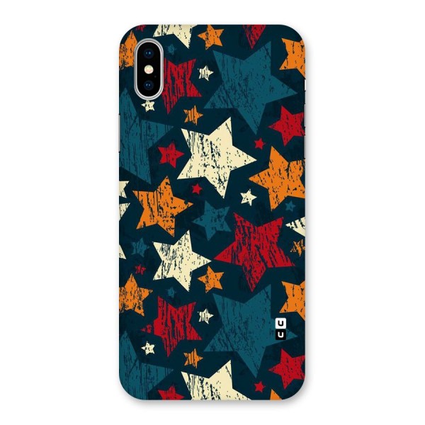 Rugged Star Design Back Case for iPhone X