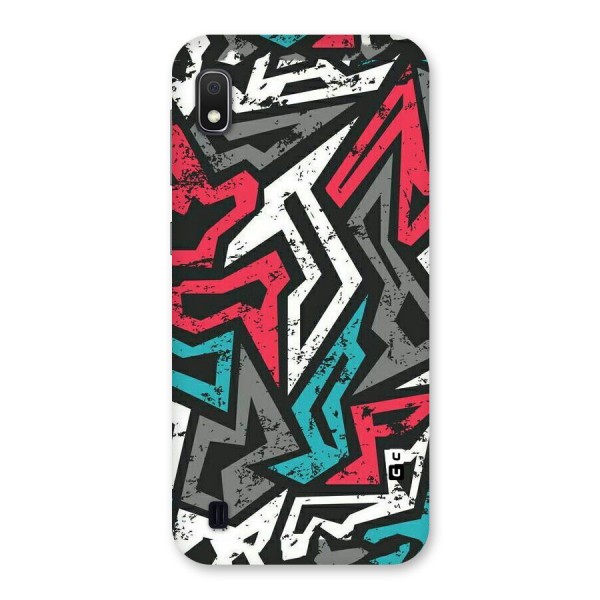 Rugged Strike Abstract Back Case for Galaxy A10