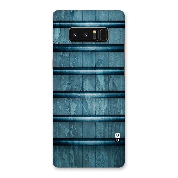 Rustic Blue Shelf Back Case for Galaxy Note 8