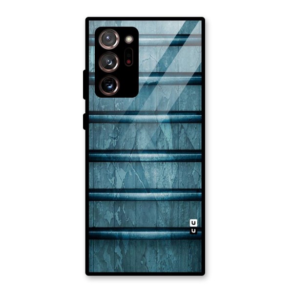 Rustic Blue Shelf Glass Back Case for Galaxy Note 20 Ultra