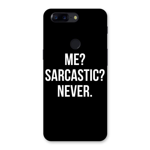 Sarcastic Quote Back Case for OnePlus 5T