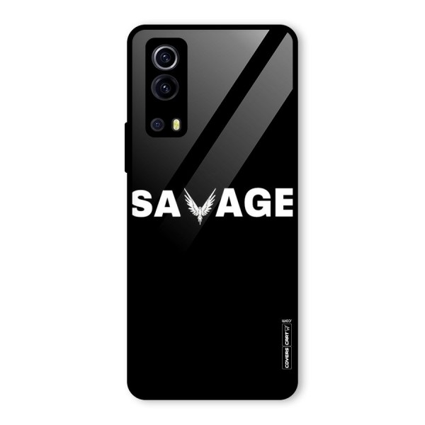 Savage Glass Back Case for Vivo iQOO Z3